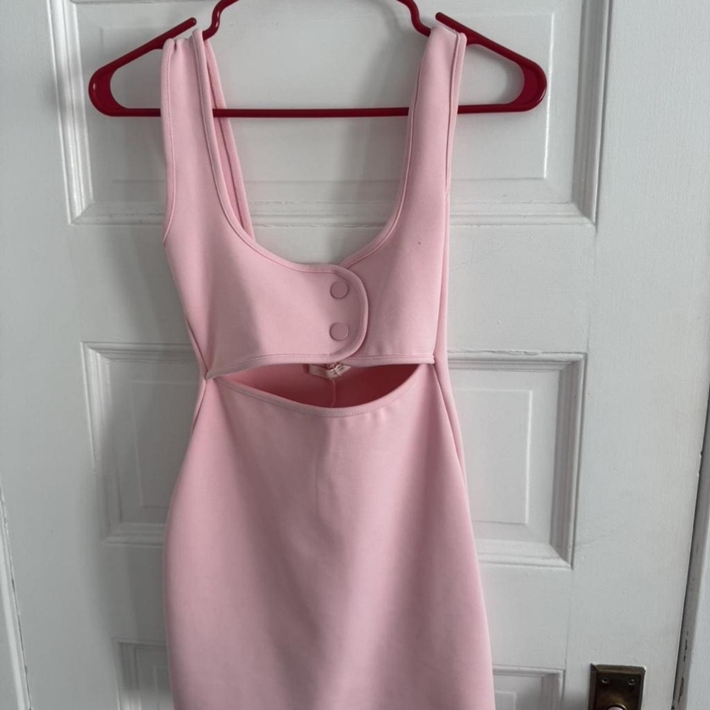 Zara Pink Backless Dress